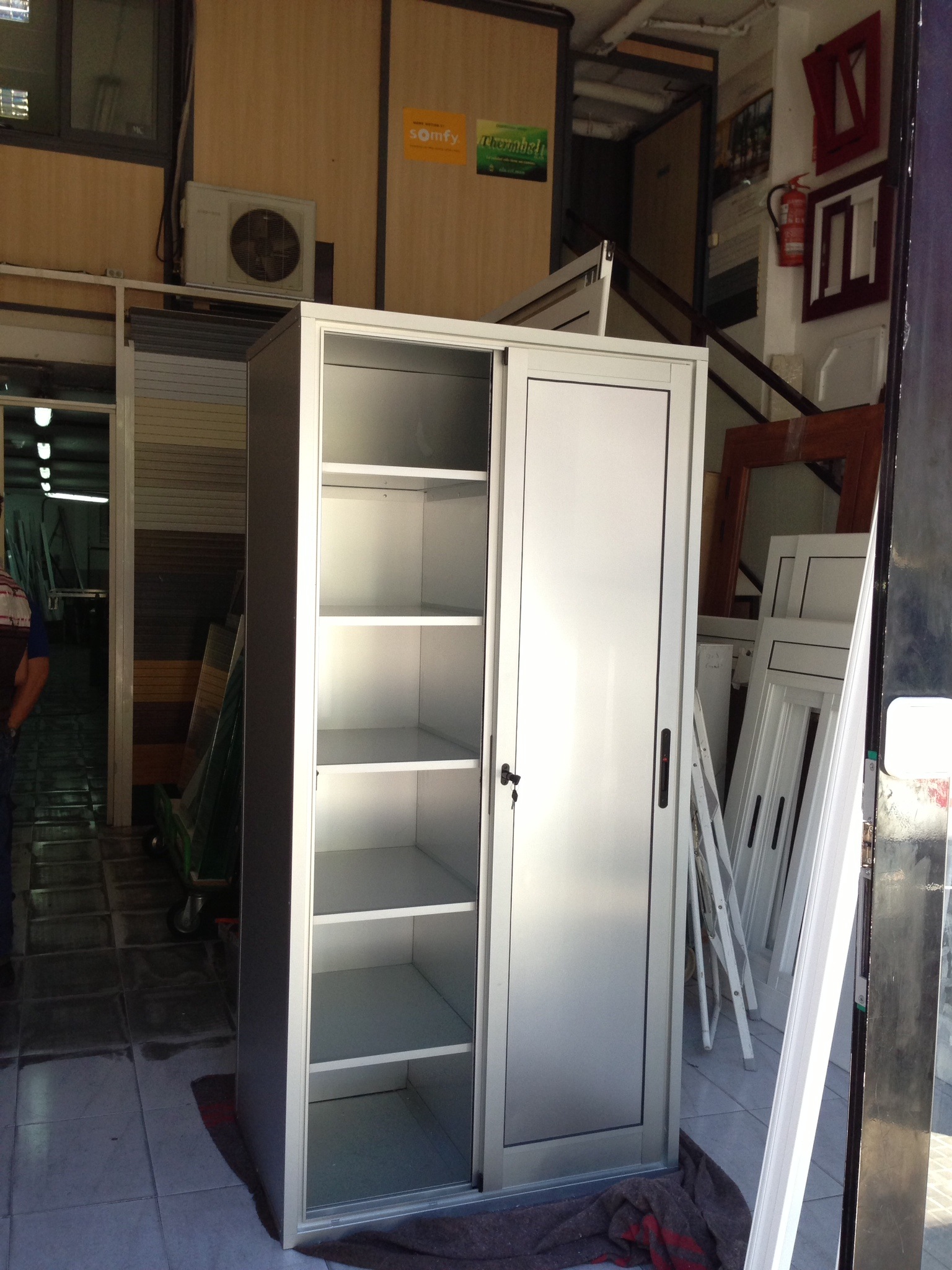 Armario de aluminio a medida